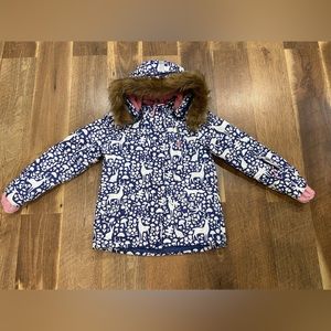 Girls Boden winter coat